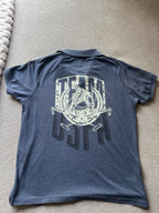U.S. Polo Assn. Men's Graphic Short Sleeve Polo Shirt – Navy Blue